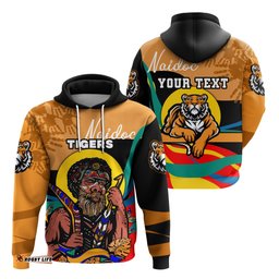 Custom Personalised Tigers NAIDOC Week Hoodie Wests Indigenous Special Style