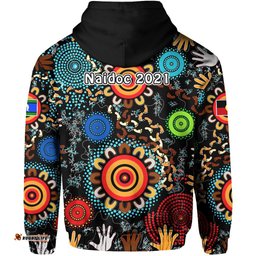 Custom Personalised The NAIDOC Zip Hoodie Heal Country Style