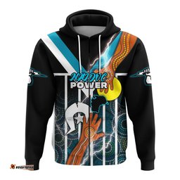 Power NAIDOC Week Zip Hoodie Adelaide Special Version Sport Style