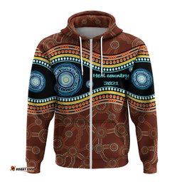 Australia Zip Up Hoodie NAIDOC Week Heal Country 0