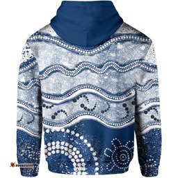 Cats Zip Hoodie Aboriginal Grunge Style