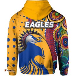 NAIDOC West Coast Eagles Zip Hoodie Indigenous