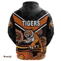 Jessy Wests Tigers Zip Hoodie Indigenous