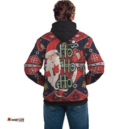 Slovakia Christmas Hoodie Santa Claus Ho Ho Ho