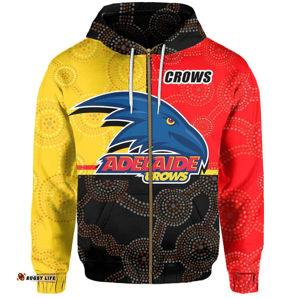 Adelaide Crows Zip up Hoodie 0