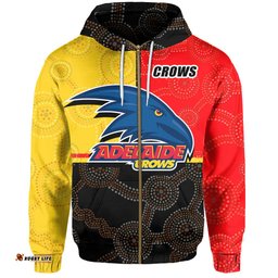 Adelaide Crows Zip up Hoodie 0
