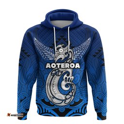 Custom Personalised Maori Aotearoa Manaia Hoodie Simple Sport Style