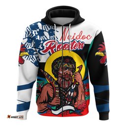 Australia Roosters NAIDOC Week Zip Up Hoodie Indigenous Style