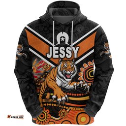 Jessy Wests Tigers Hoodie NAIDOC