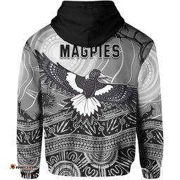 Magpies Lovers Zip Hoodie New Life