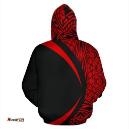 Turtle Polynesian Hoodie Circle Style 02