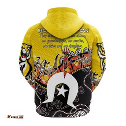 Richmond NAIDOC Week Zip Hoodie Indigenous Tigers