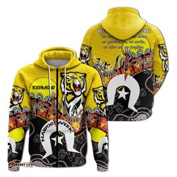 Richmond NAIDOC Week Zip Hoodie Indigenous Tigers
