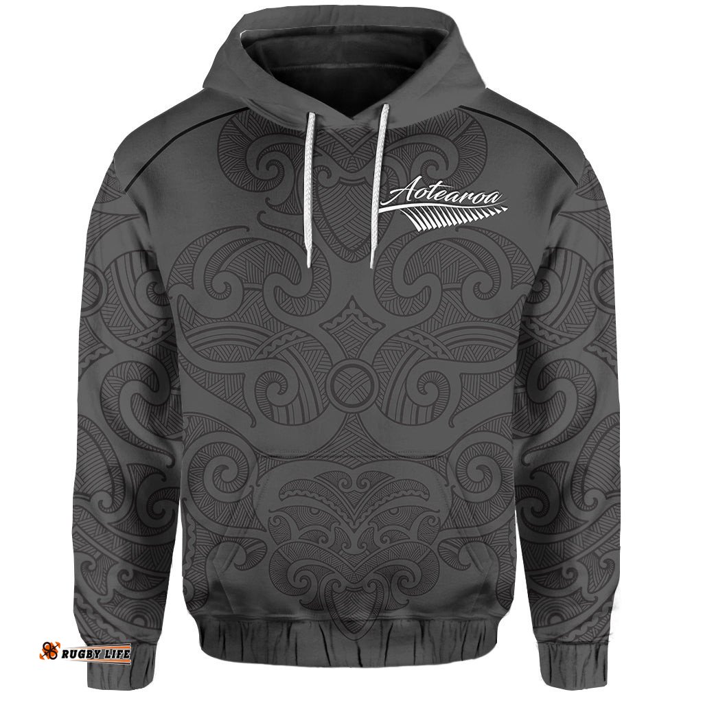 Maori Hoodie Aotearoa Tattoo