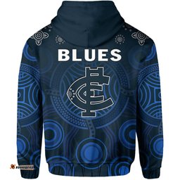 Blues Indigenous Hoodie Football Season