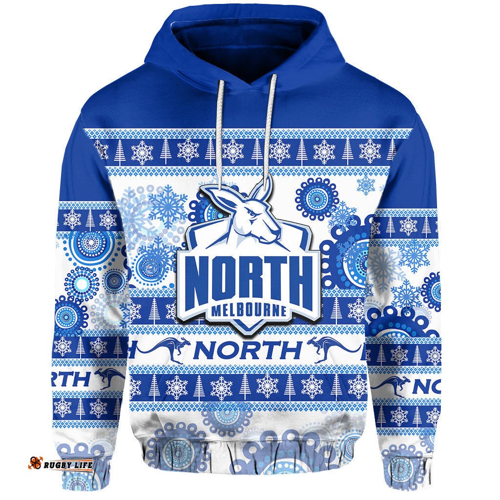 north melbourne hoodie christmas style