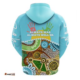 NAIDOC Week Zip Hoodie Aboriginal Art