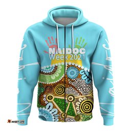 NAIDOC Week Zip Hoodie Aboriginal Art