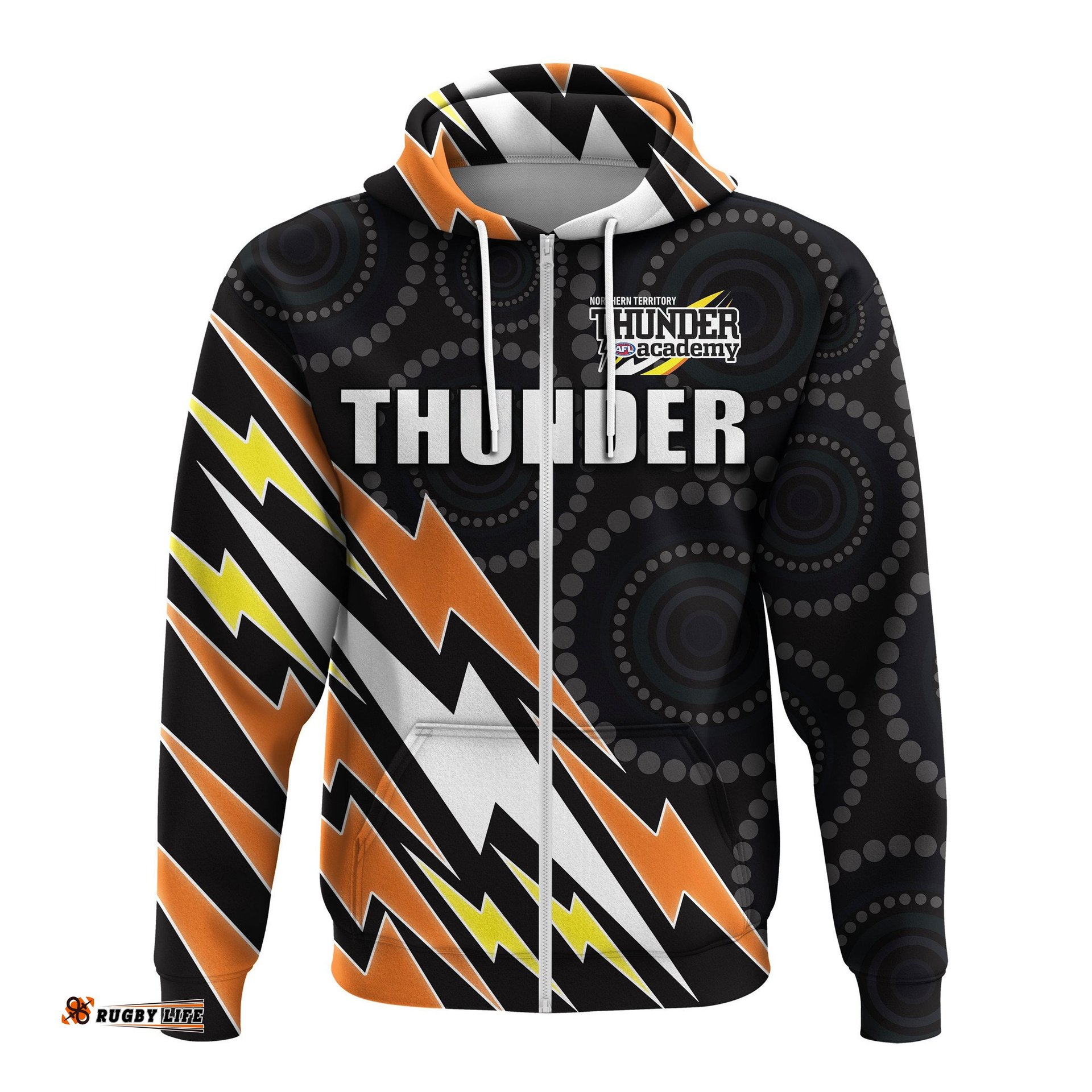 thunder academy nab afl champion zip hoodie