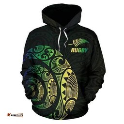 Light Maori Rugby New Zealand Hoodie