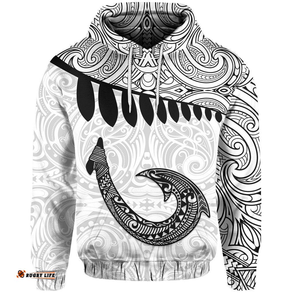 Aotearoa Hoodie Maori Hei Matau Pullover Hoodie