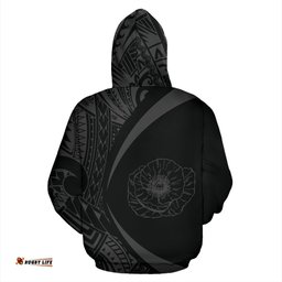 New Zealand ANZAC Hoodie, Lest We Forget Maori Pullover Hoodie