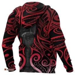 ANZAC New Zealand Hoodie, Light Silver Fern Pullover Hoodie