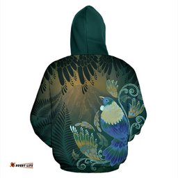 New Zealand Zip Hoodie, Tui Till Dawn Full Zip Hoodie