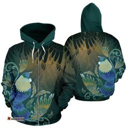 New Zealand Zip Hoodie, Tui Till Dawn Full Zip Hoodie