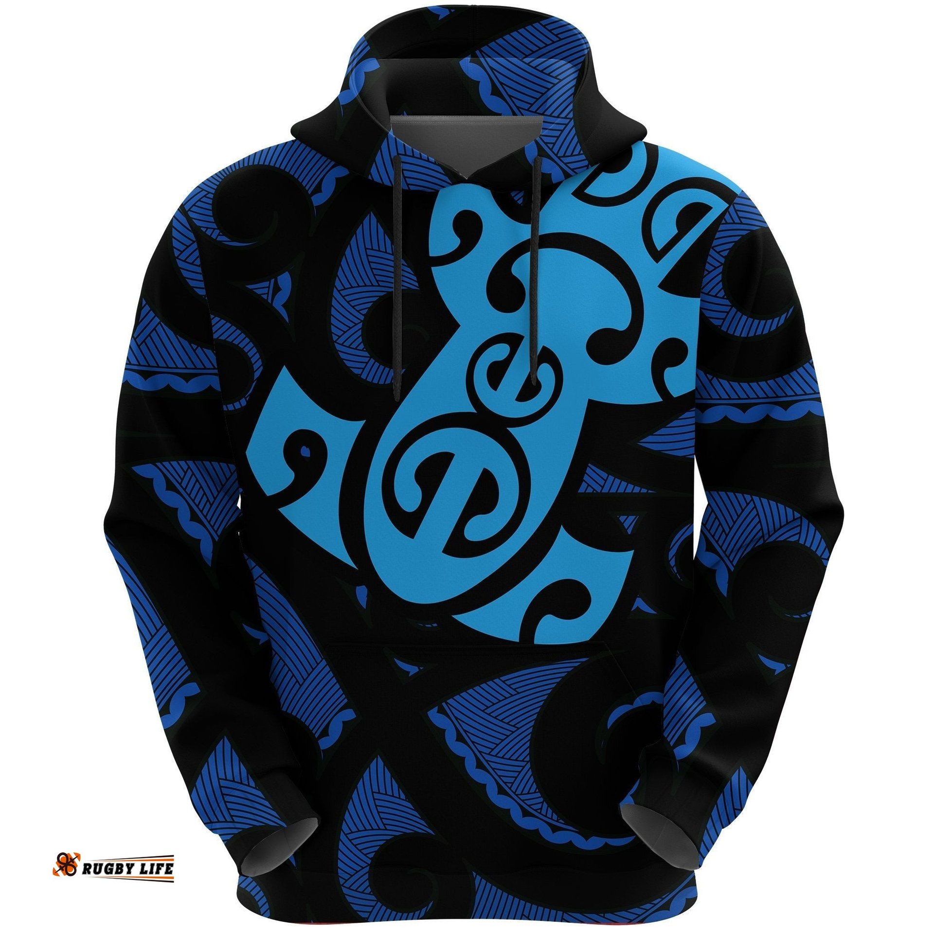 Maori Blue Mangopare Hoodie