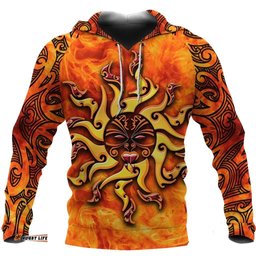 Maori Hoodie Tamanuitera The Sun