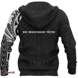 ANZAC Zip Hoodie, New Zealand Lest We Forget Maori Tattoo Zip Up Hoodie