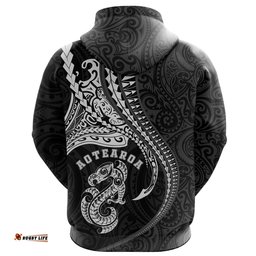 New Zealand Hoodie Manaia Kanaloa Tatau Gen Nz Black