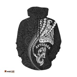 New Zealand Hoodie Manaia Kanaloa Tatau Gen Nz Black