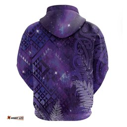 RugbyLife Shop Aotearoa Taniko Matariki Hoodie Cosmic Violet LT7