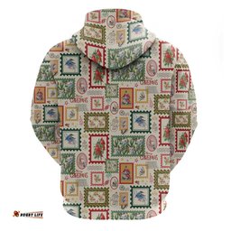 RugbyLife Shop Aussie Birds Christmas La La Land Hoodie Beige Vintage Stamp Edition LT9