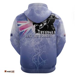 RugbyLife Shop Australia ANZAC Day Hoodie Battle Of Passchendaele Remember Them LT05