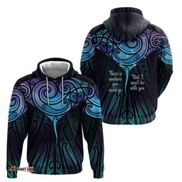 RugbyLife Shop Aotearoa Maori Te Whai Rahi Hoodie Tala - Nowhere You Could Go That I Won't Be With You LT7