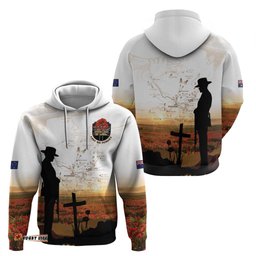 RugbyLife Shop Australia And New Zealand ANZAC Day Hoodie Battle Of Beersheba LT05