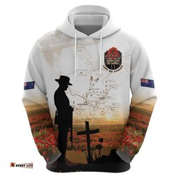 RugbyLife Shop Australia And New Zealand ANZAC Day Hoodie Battle Of Beersheba LT05
