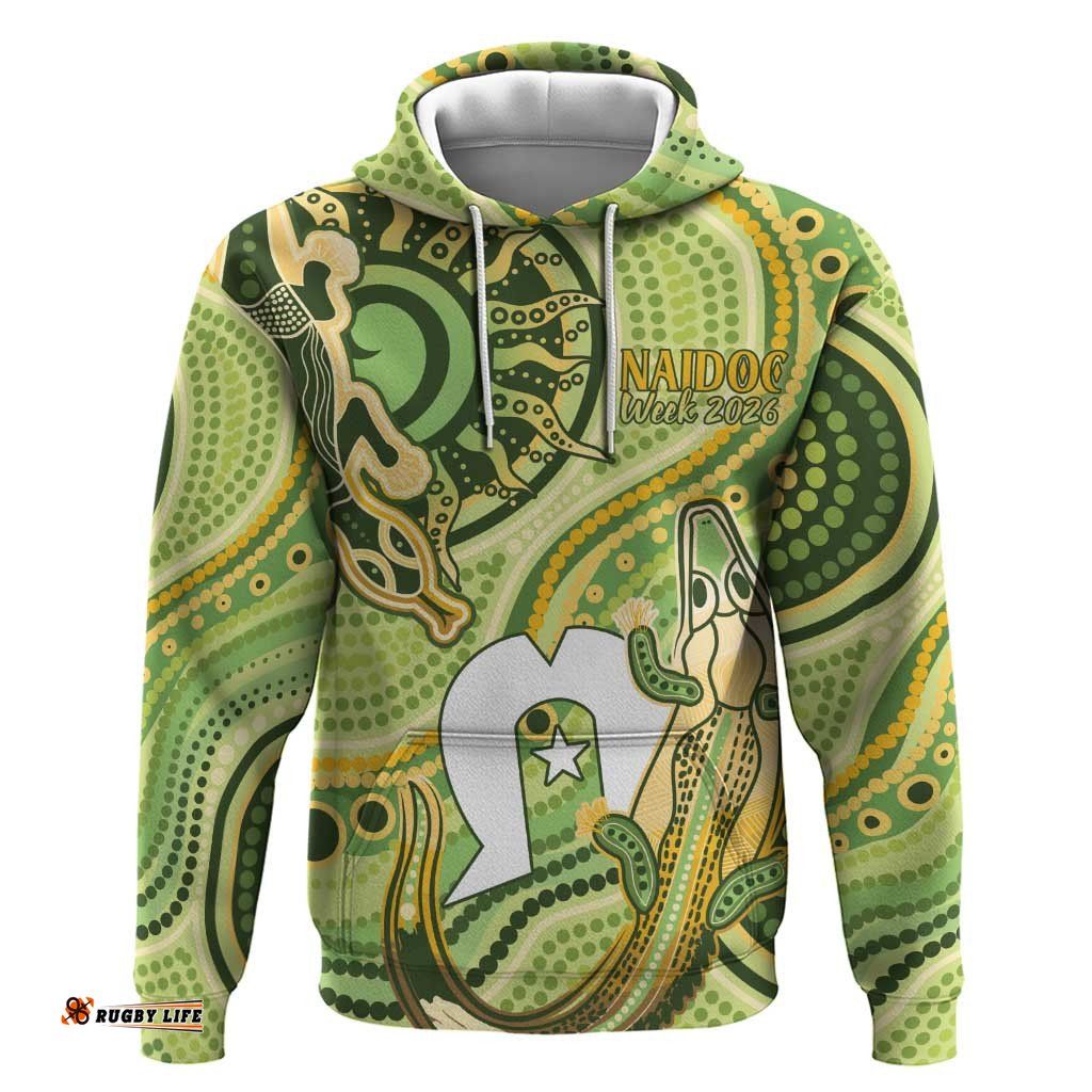 RugbyLife Shop 2026 NAIDOC Week 50 Years Deadly Hoodie Flows of Time LT7