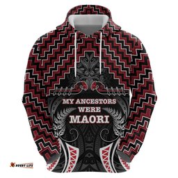 RugbyLife Shop Aotearoa Hoodie Proud To Be Maori LT05