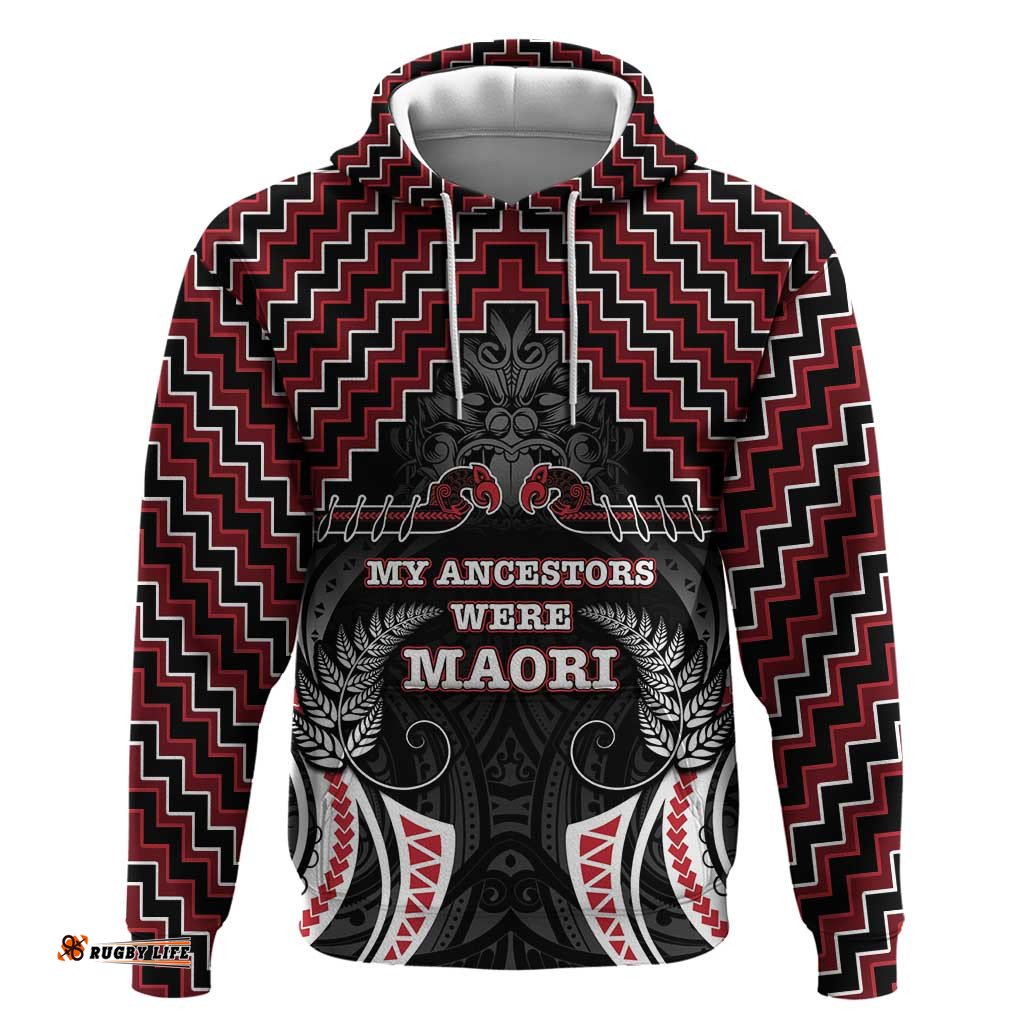 RugbyLife Shop Aotearoa Hoodie Proud To Be Maori LT05