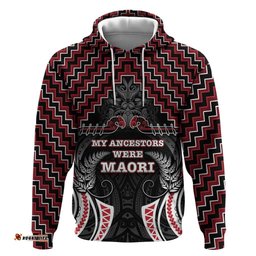 RugbyLife Shop Aotearoa Hoodie Proud To Be Maori LT05
