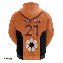 RugbyLife Shop Australian Northern Territory Lawn Bowls Custom Hoodie Aussie Minimalist Style LT9