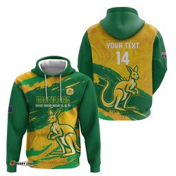 RugbyLife Shop Custom Australia Soccer Hoodie 2025 Go Matildas Marble Grunge Style LT14