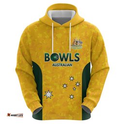 RugbyLife Shop Australian Lawn Bowls Custom Hoodie Aussie Minimalist Style LT9