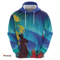 RugbyLife Shop Australia Northern Lights Scenery Hoodie LT7