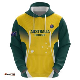 RugbyLife Shop Custom Australia Cricket Hoodie Go Champions Aussie LT14