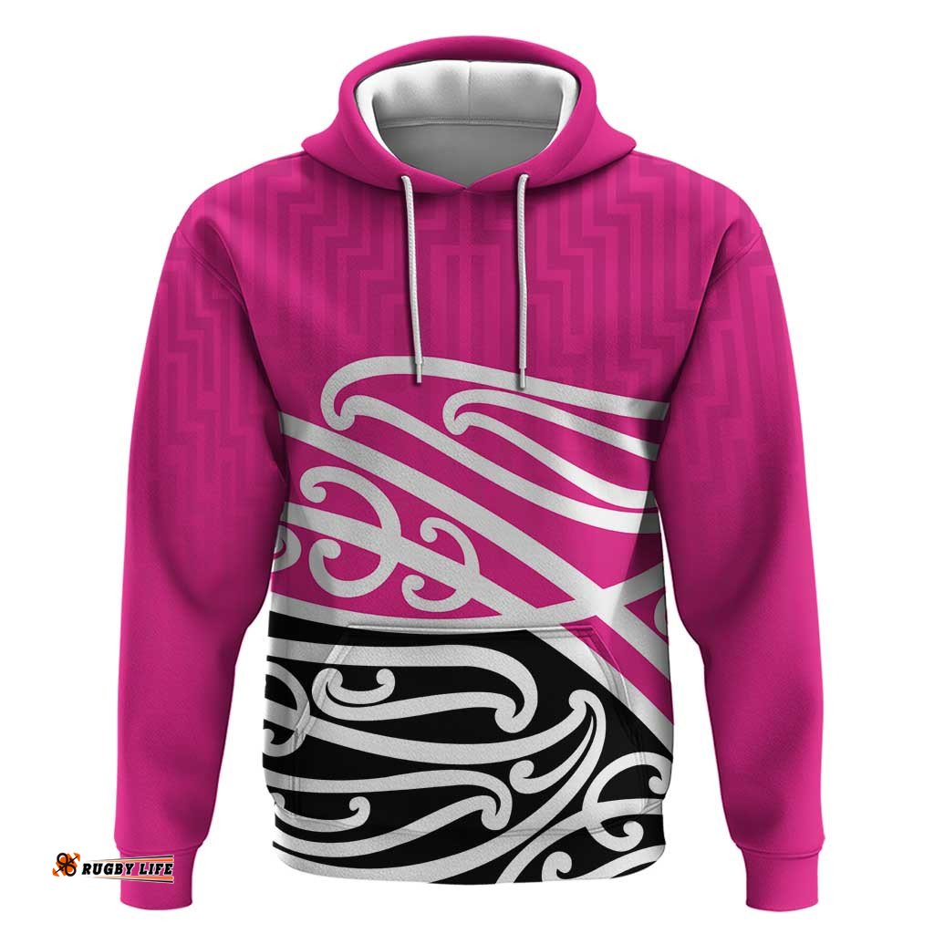 RugbyLife Shop All Pink New Zealand Kowhai Ngutukak Hoodie LT9